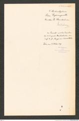 k.k. naturhistorisches Hofmuseum, Intendanzakten 1885-1896 (Hauer), Aktenzahl Z.389.a/1887, Seite 2
